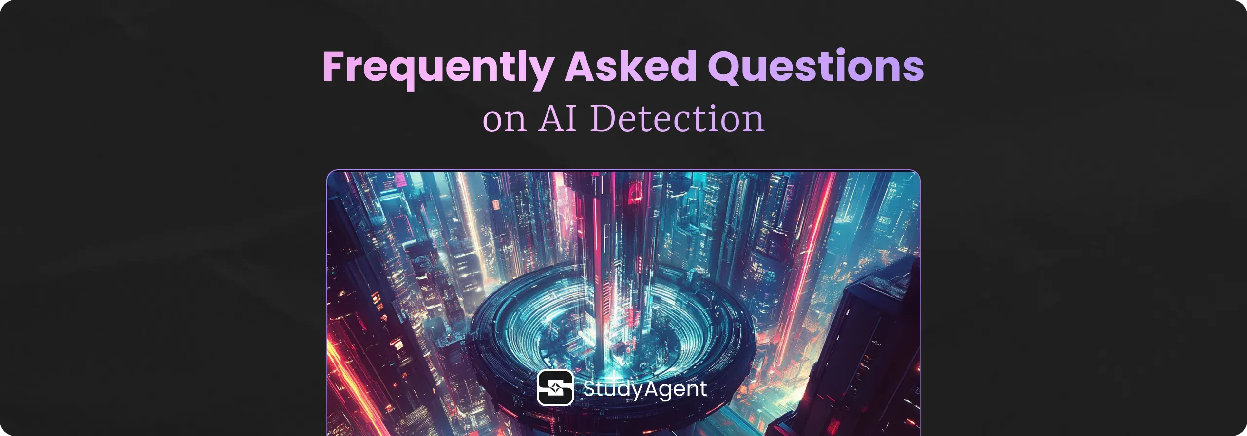FAQs AI Detection