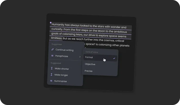 Smart refinement