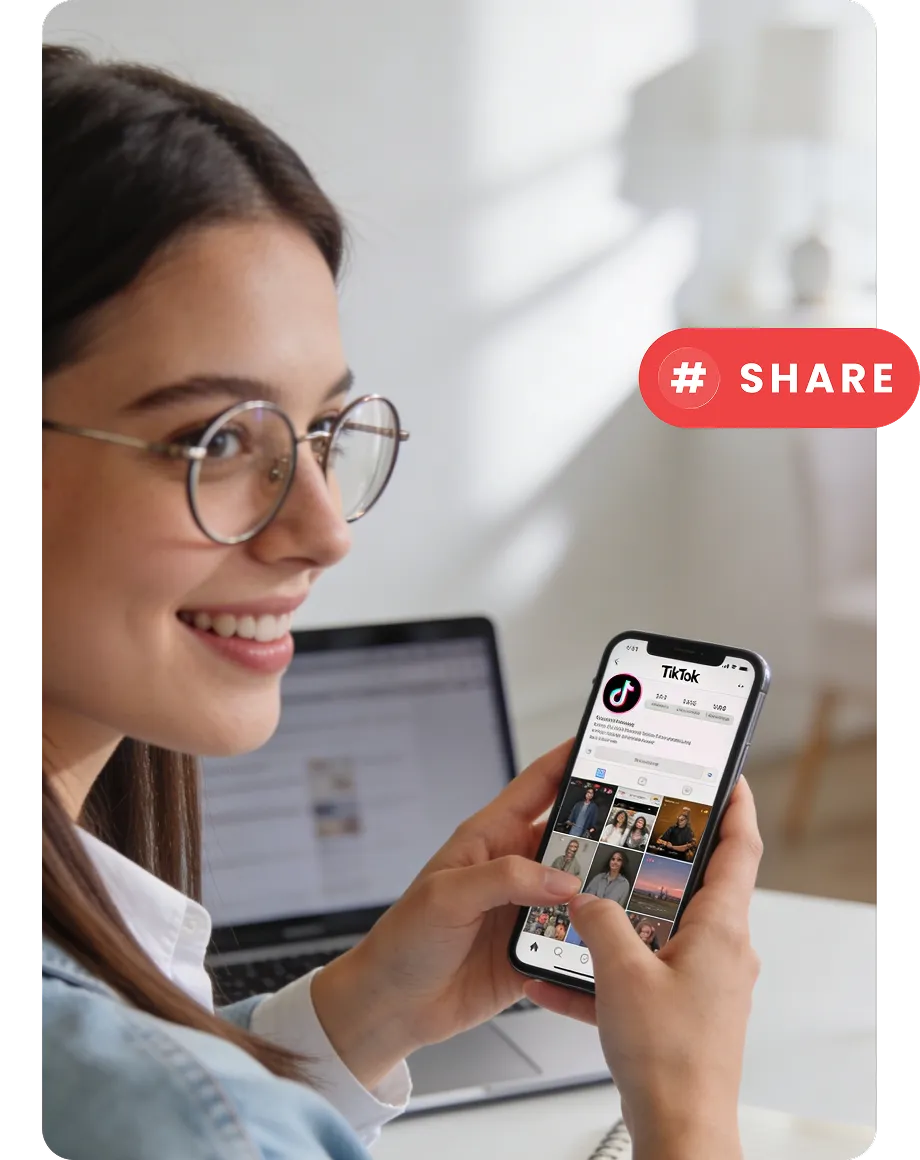 Share with your audience
