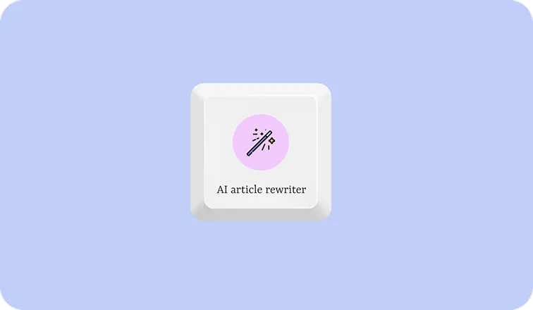 Ai article rewriter