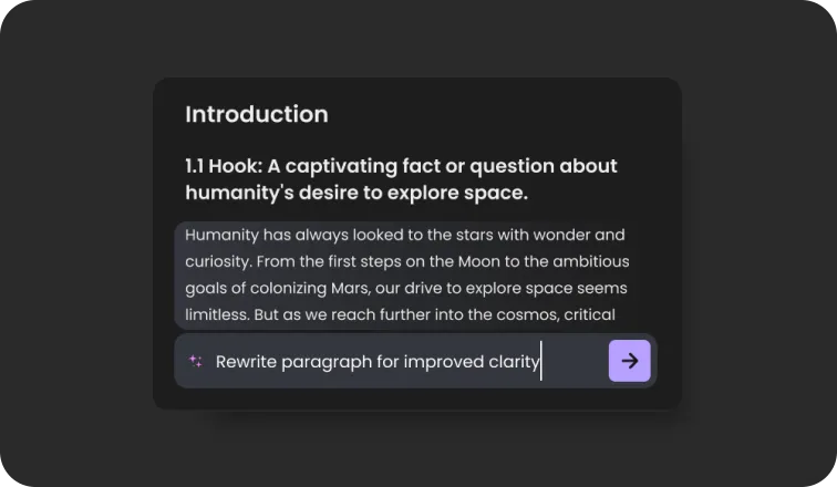 Creates unique paraphrasing tool