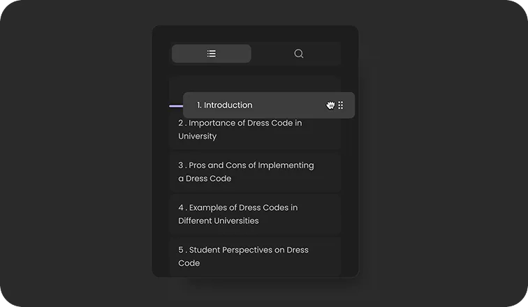 Designed for academic work