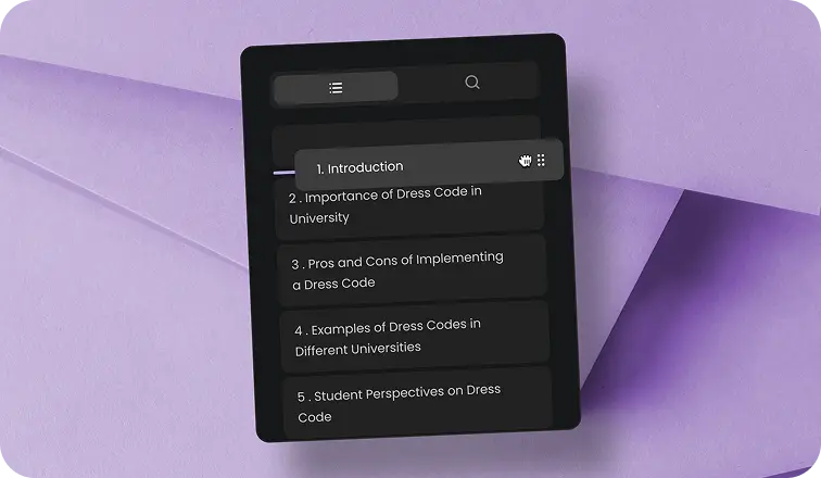 Receive the outline image