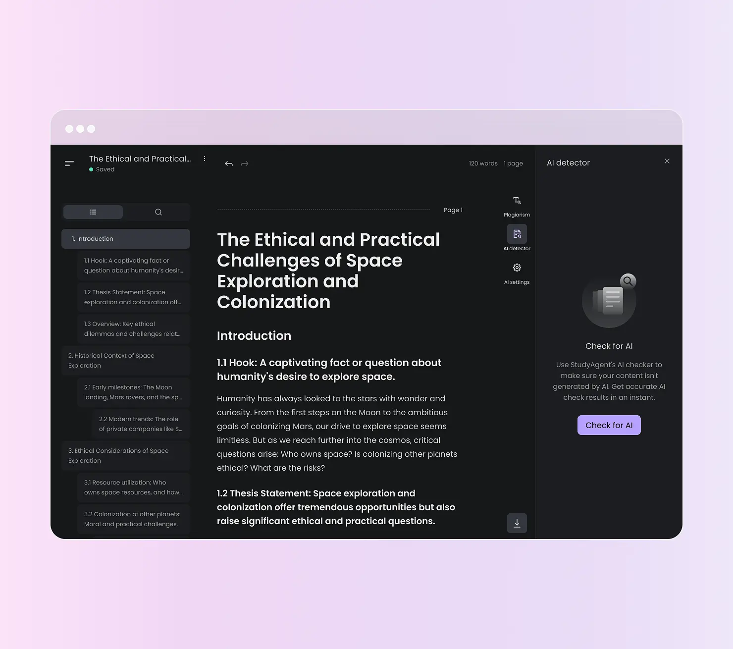 AI Detector Students