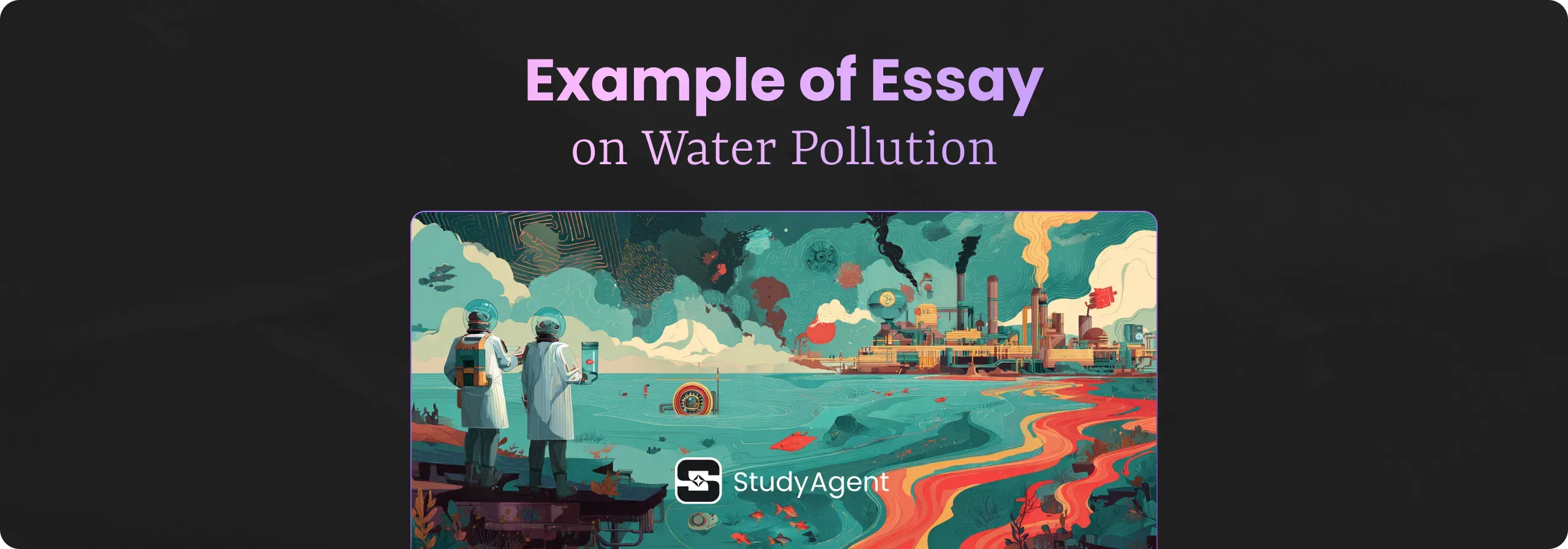 Example of Essay on Water Pollution