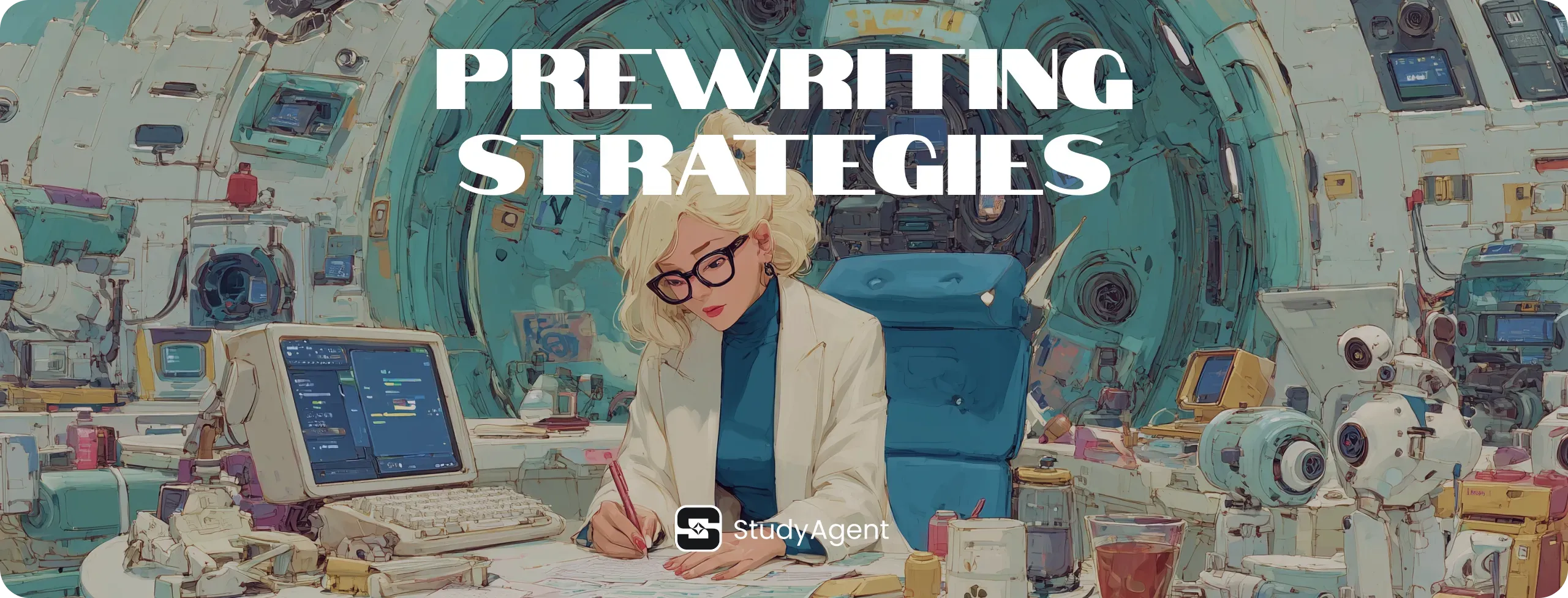 Prewriting Strategies Banner